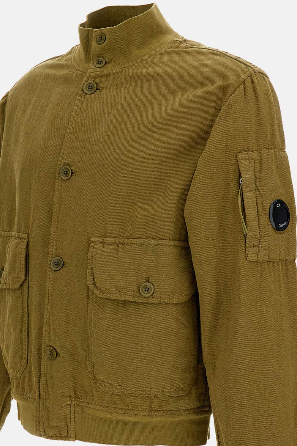 C.P. Company Men Linen Blend Jacket C.P. COMPANY