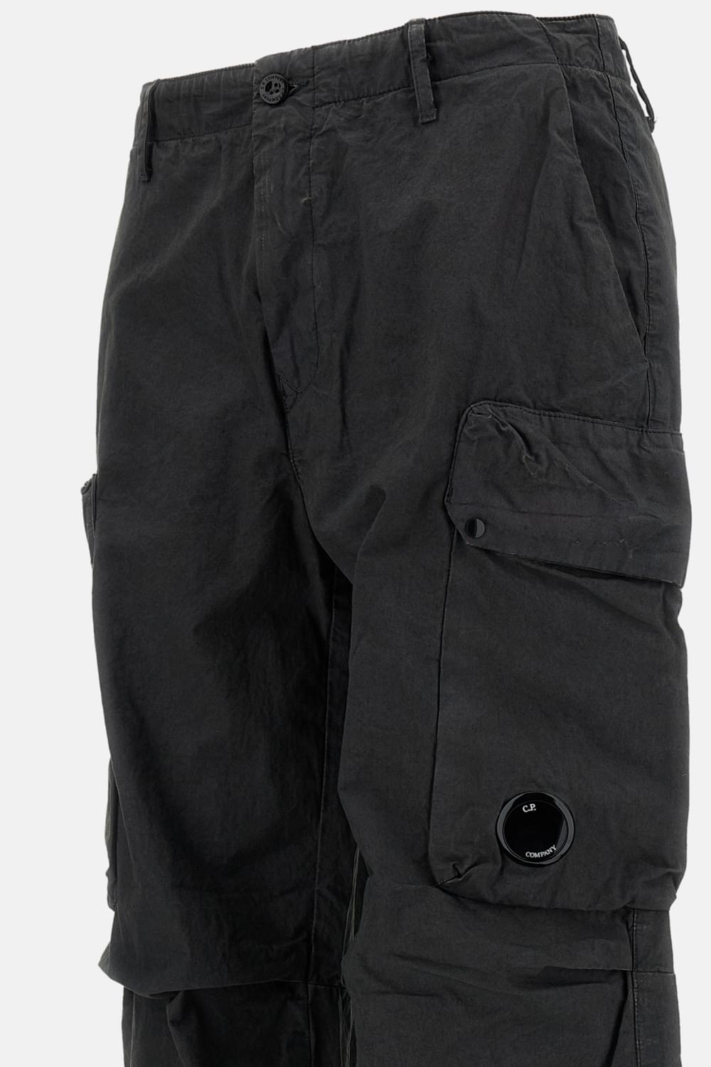 C.P. Company Men Micro-Reps Cargo Trousers With A Large Lens C.P. COMPANY