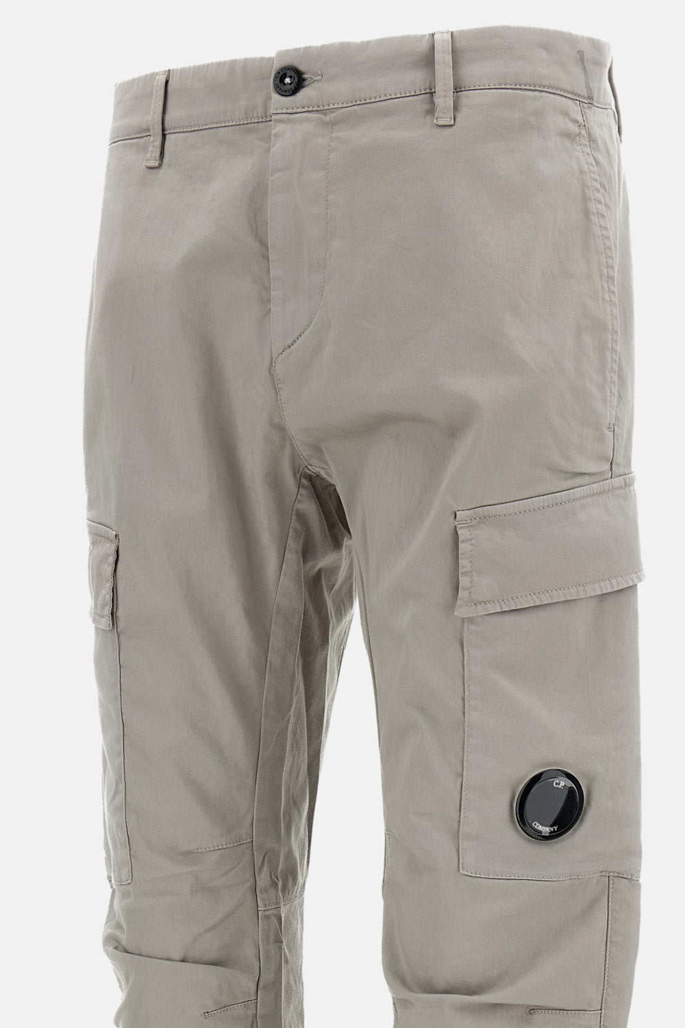 C.P. Company Men Stretch Sateen Ergonomic Cargo Pants C.P. COMPANY