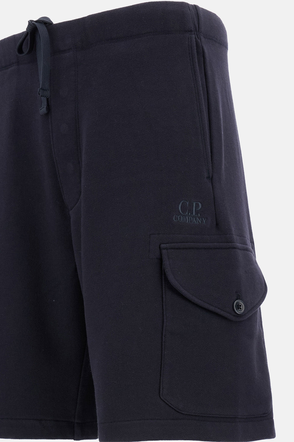 C.P. Company Men Diagonal Raised Fleece Cargo Sweatshorts C.P. COMPANY