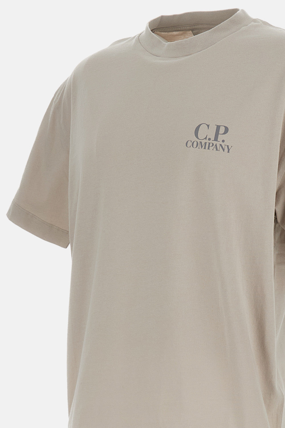 C.P. Company Men Crew Neck Logo T-Shirt C.P. COMPANY