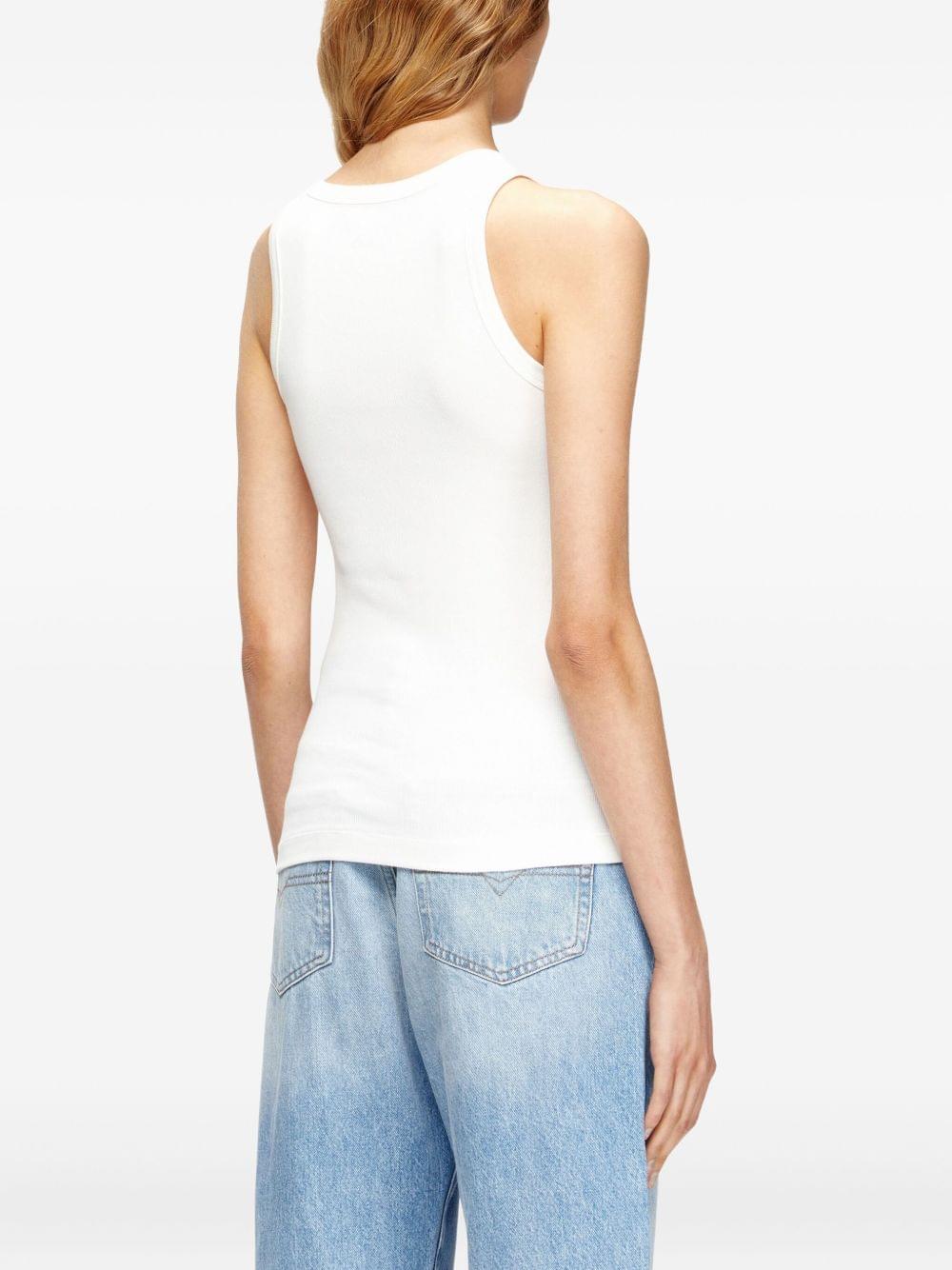 Diesel Women Logo Cotton Tank Top DIESEL