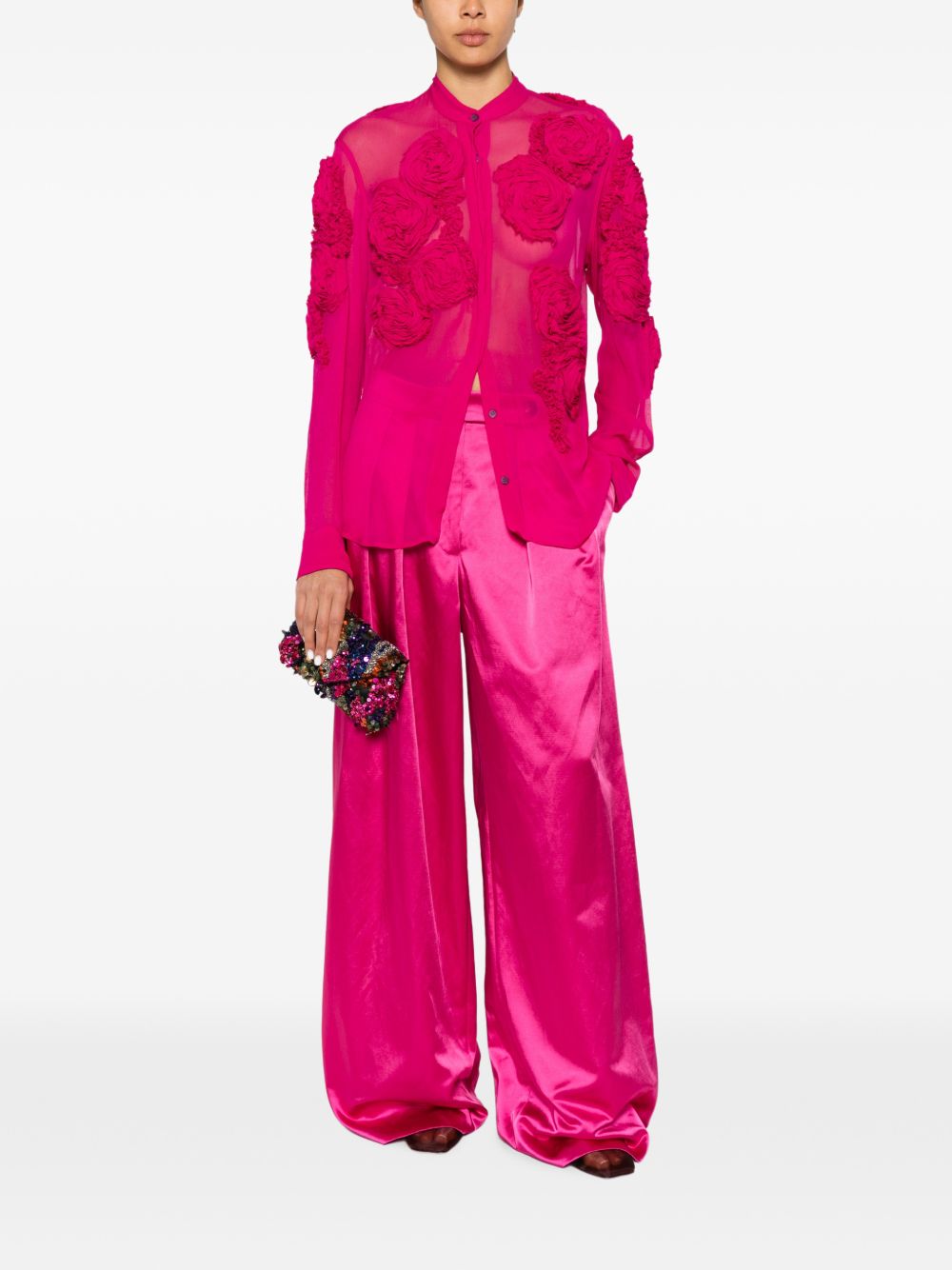 Dries Van Noten Women Chowsa Embroidered Blouse DRIES VAN NOTEN