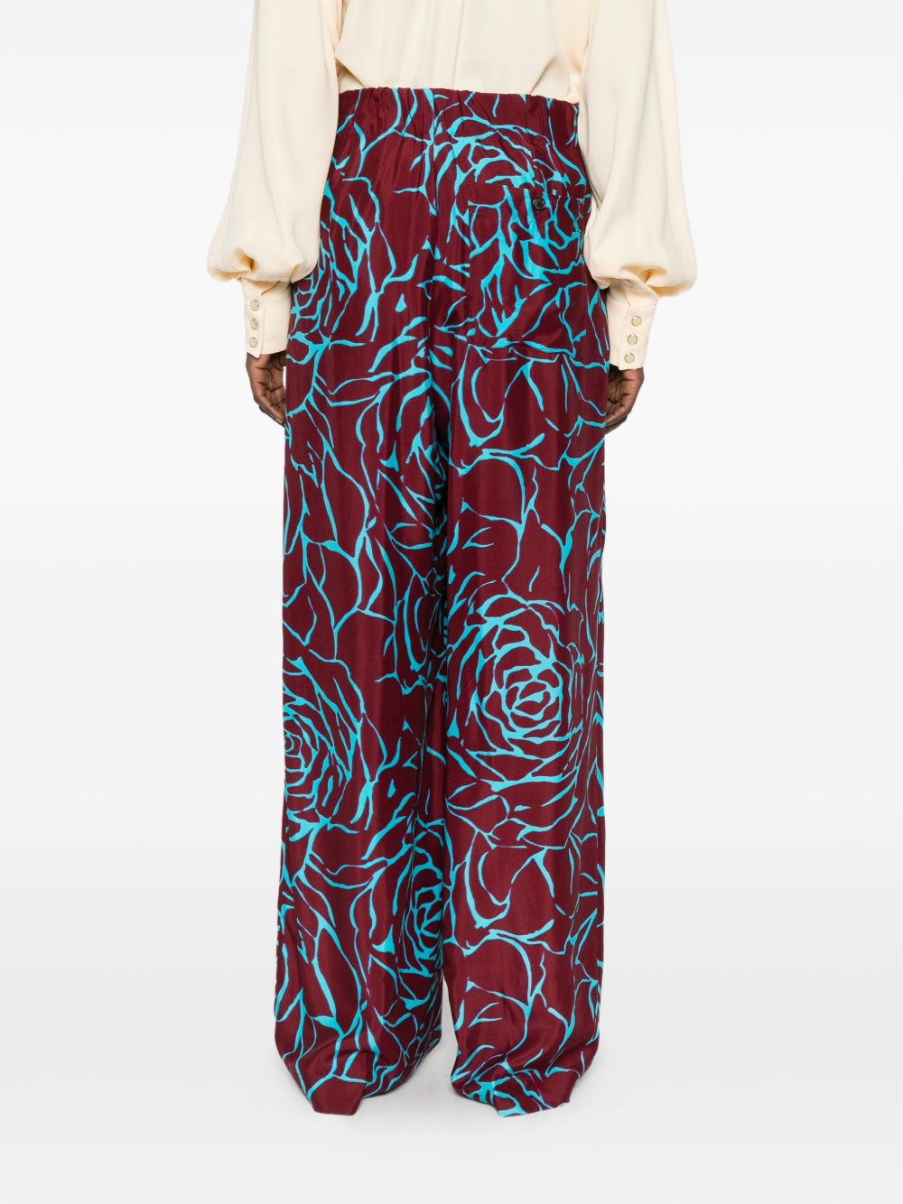 Dries Van Noten Women Pila Wide-Leg Trousers DRIES VAN NOTEN