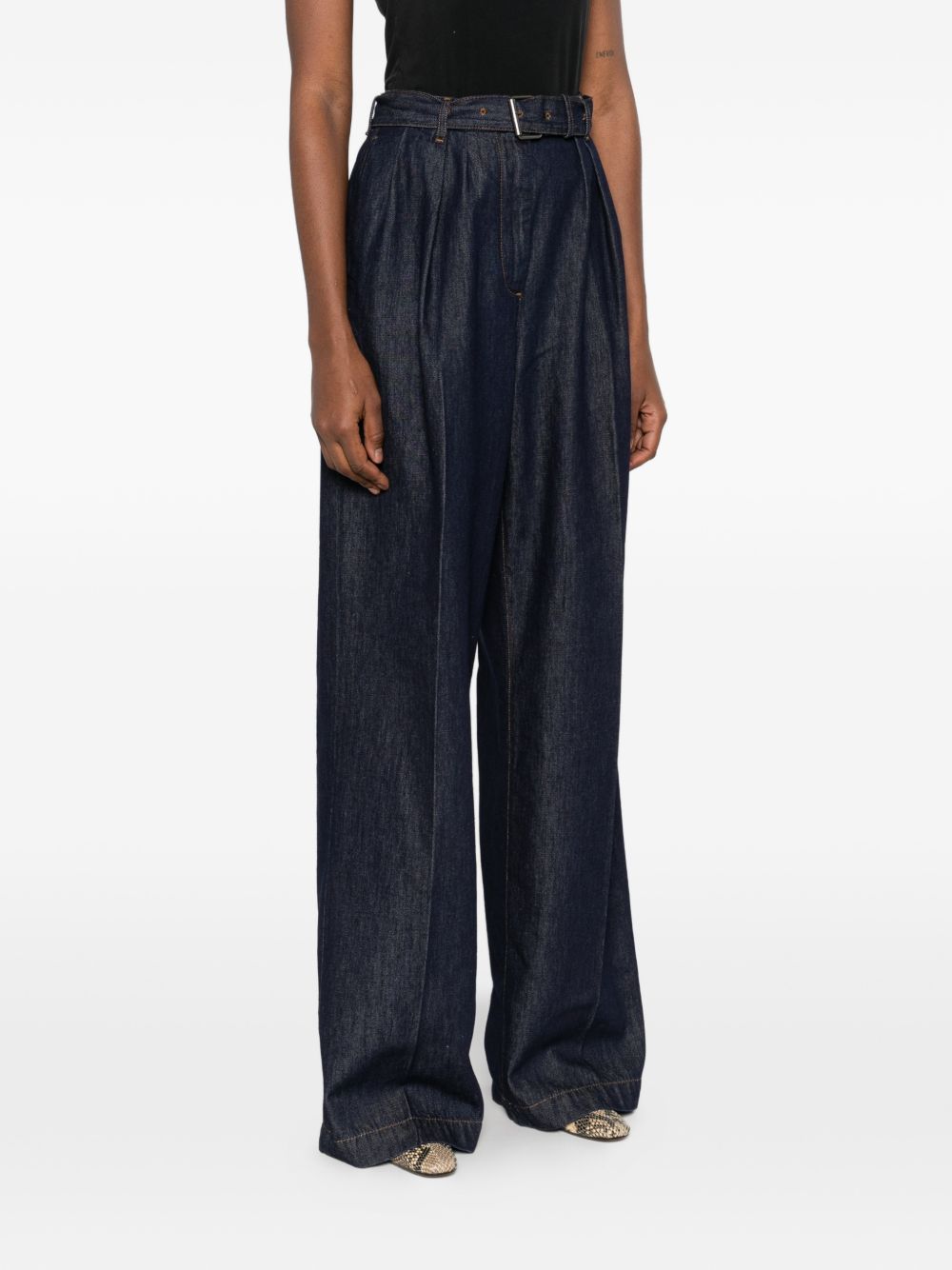 Dries Van Noten Women Peaches Cotton Trousers DRIES VAN NOTEN