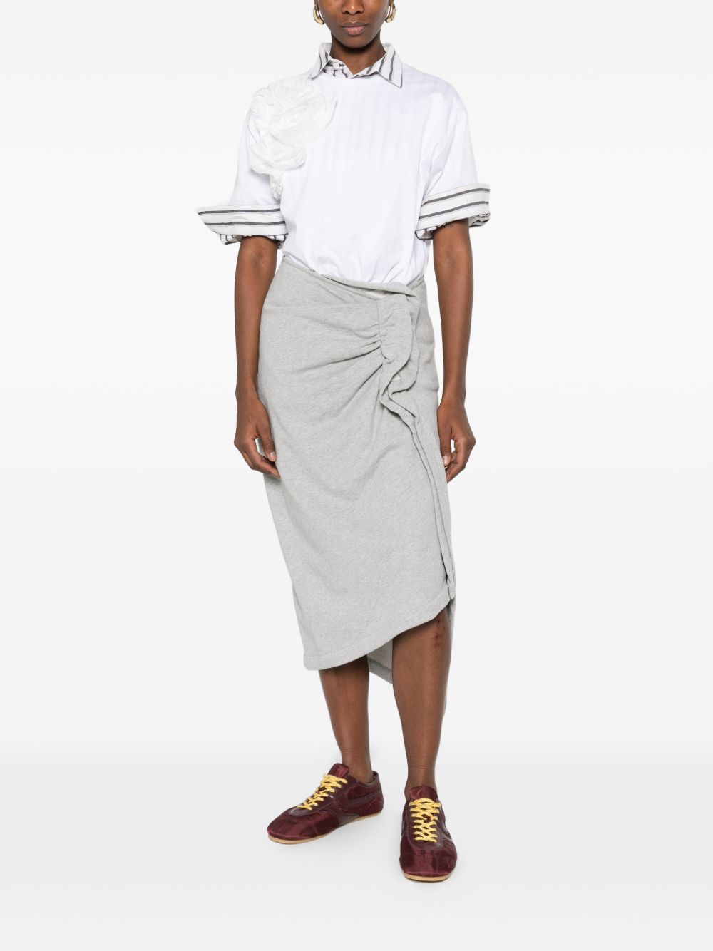 Dries Van Noten Women Hanam Cotton Skirt DRIES VAN NOTEN