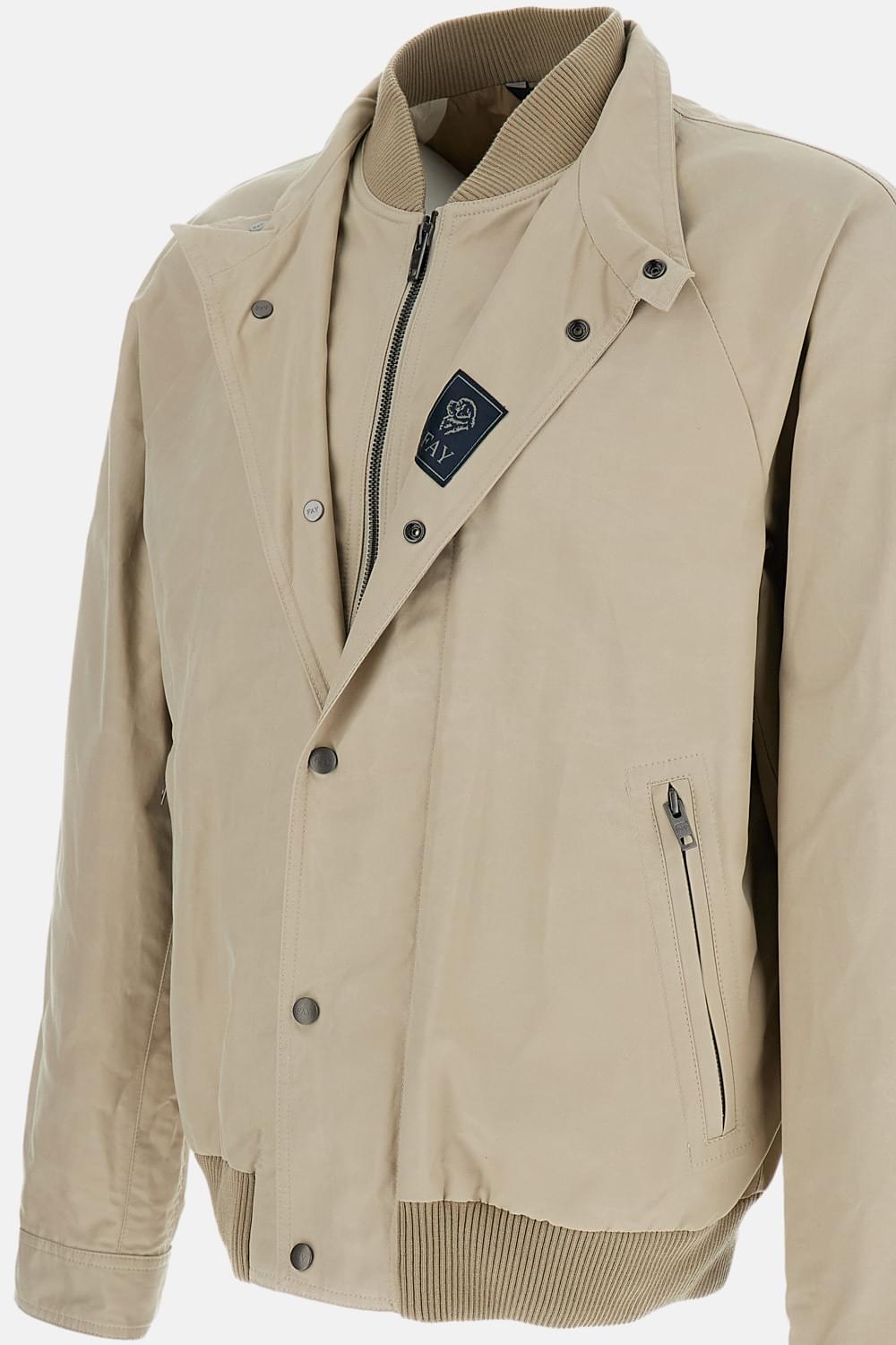 Fay Men Gentleman Racing Bomber Db Front FAY