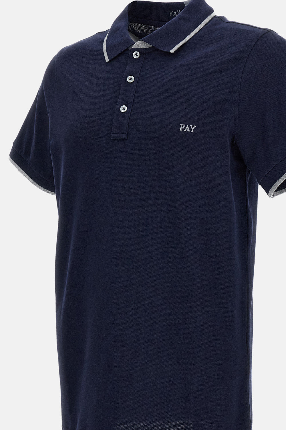 Fay Men Polo Piquet Stripes FAY