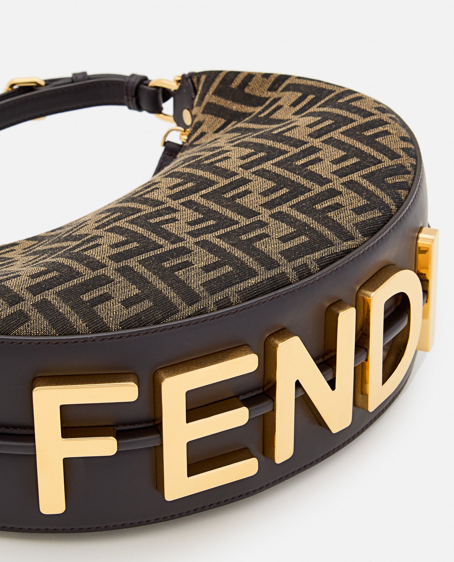 Fendi Women Small Fendigraphy Jacquard Ff Shoulder Bag FENDI