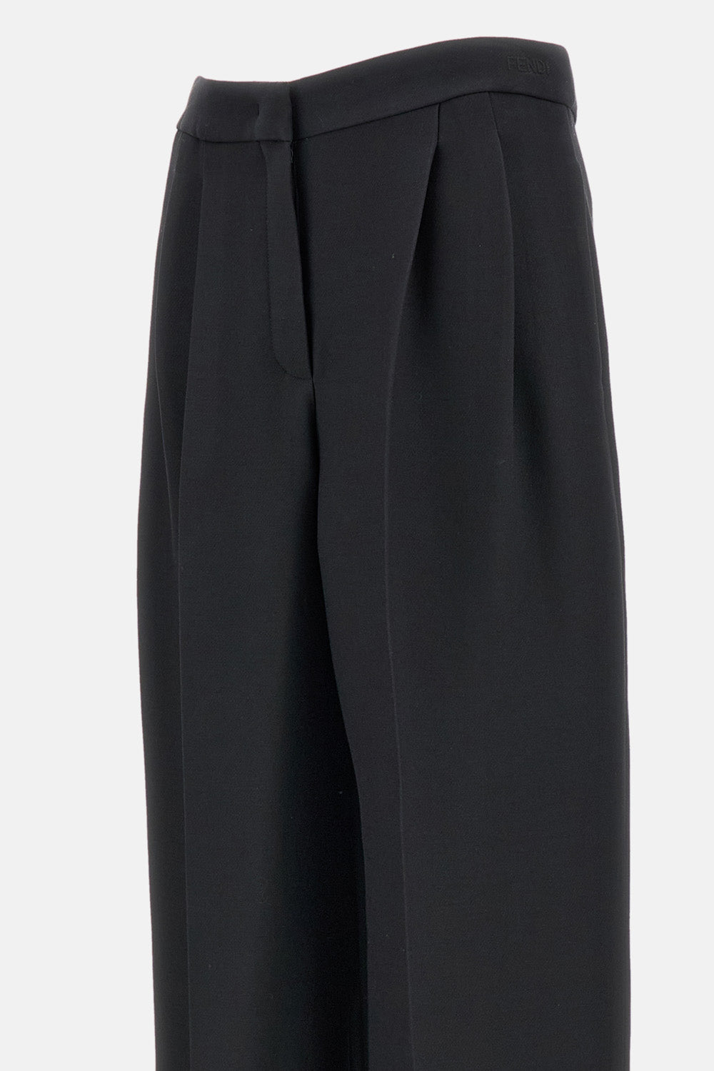 Fendi Women Wool Silk Trousers FENDI