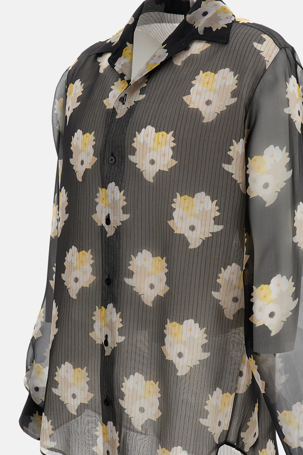 Fendi Men Double-Layer Patterned Shirt FENDI