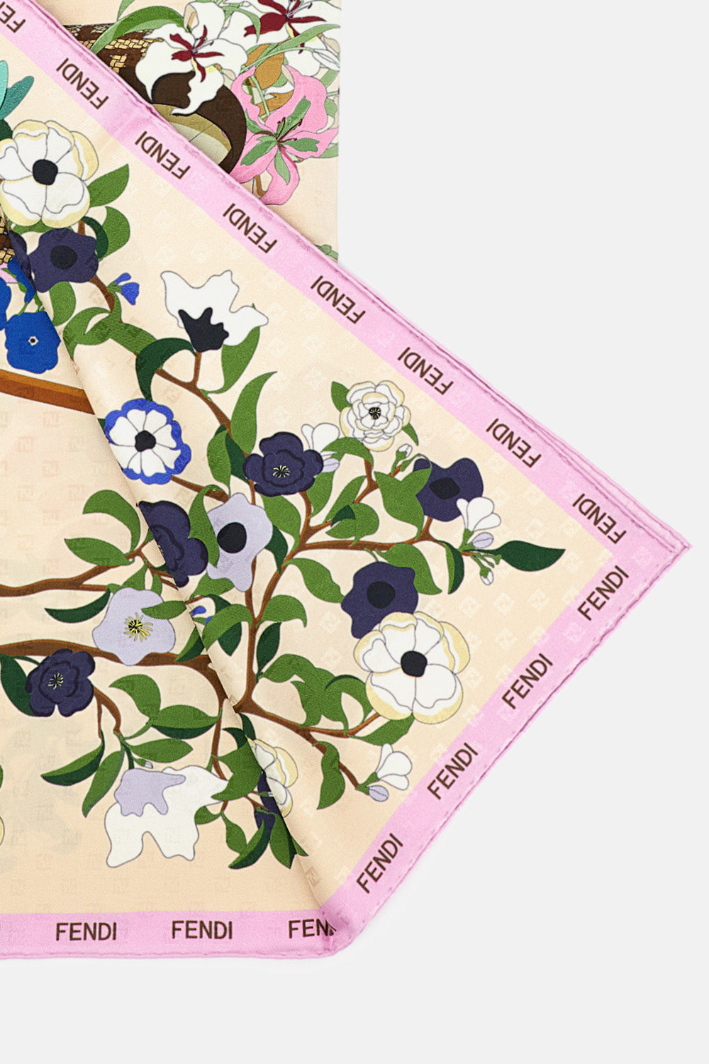 Fendi Women Fendi Gardening Printed Foulard FENDI