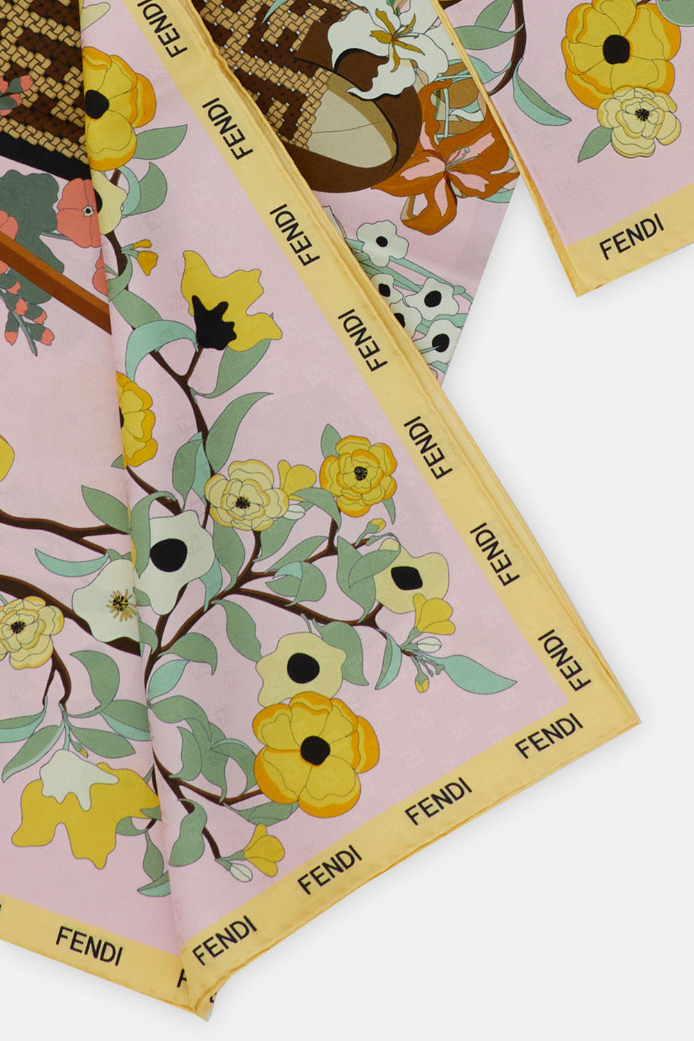 Fendi Women Fendi Gardening Printed Foulard FENDI
