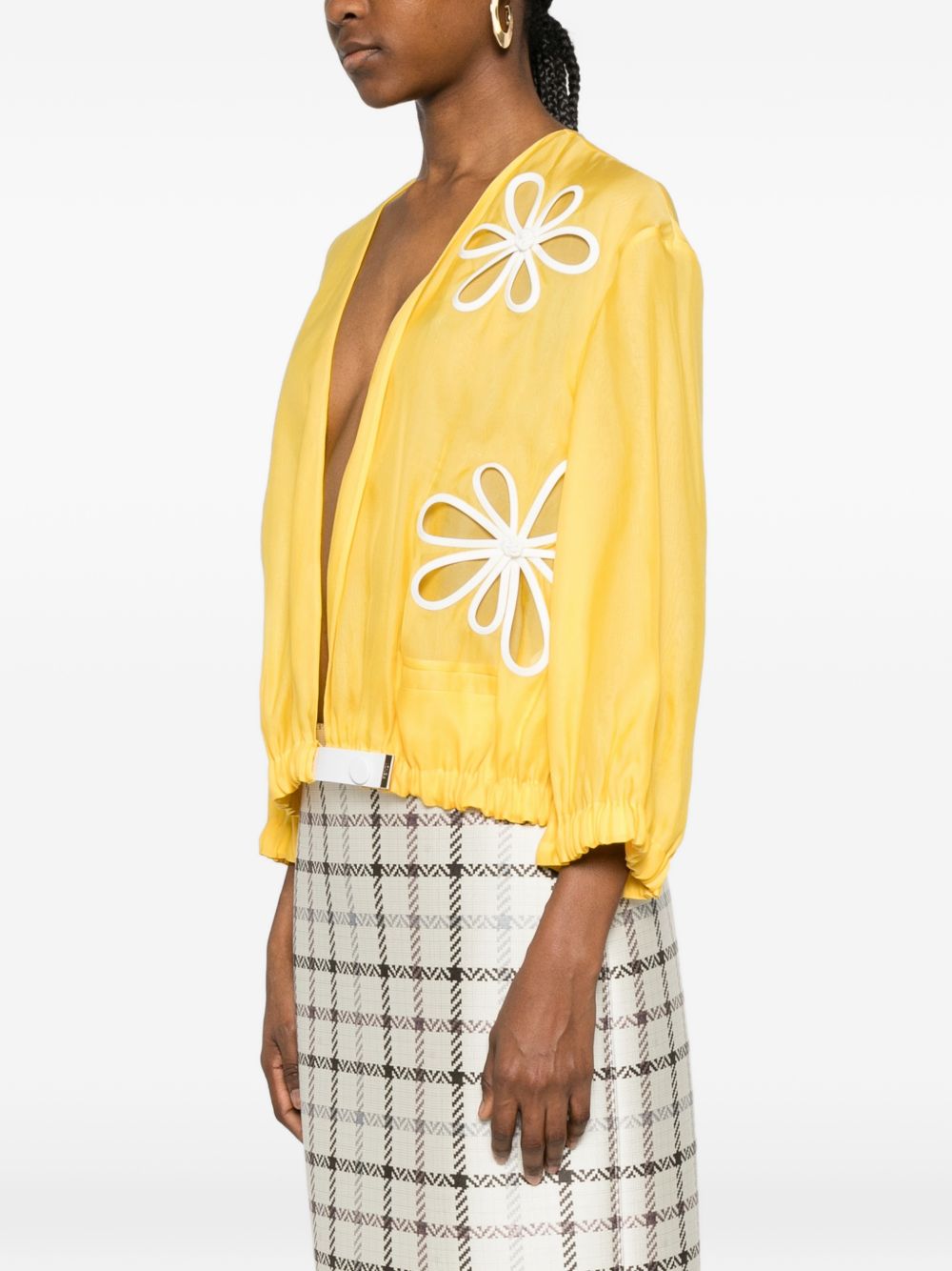 Fendi Women Embroidered Blouson Jacket FENDI