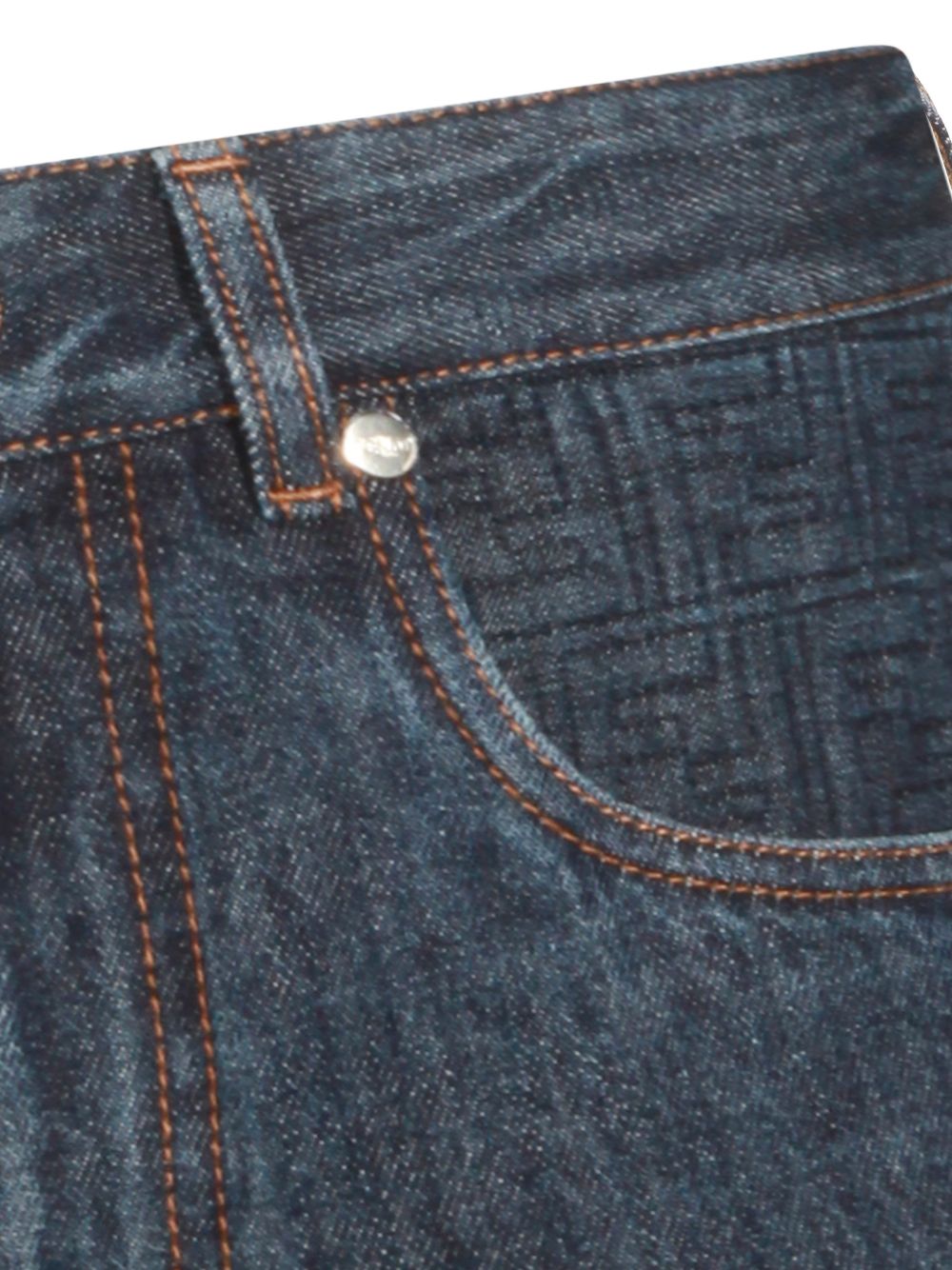 Fendi Women Denim Cotton Shorts