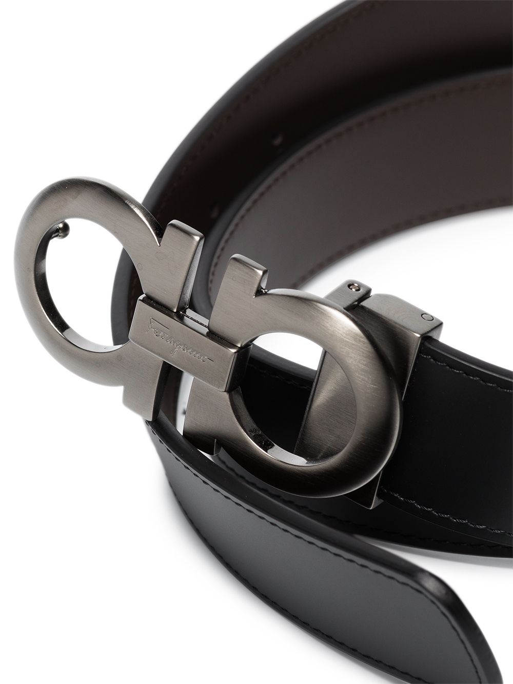 Ferragamo Men Gancini Leather Belt FERRAGAMO