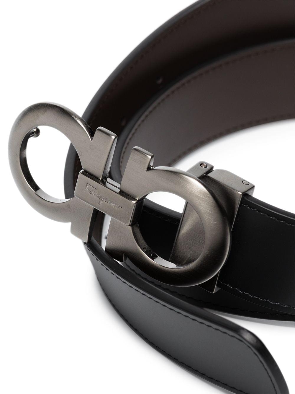 Ferragamo Men Gancini Leather Belt FERRAGAMO