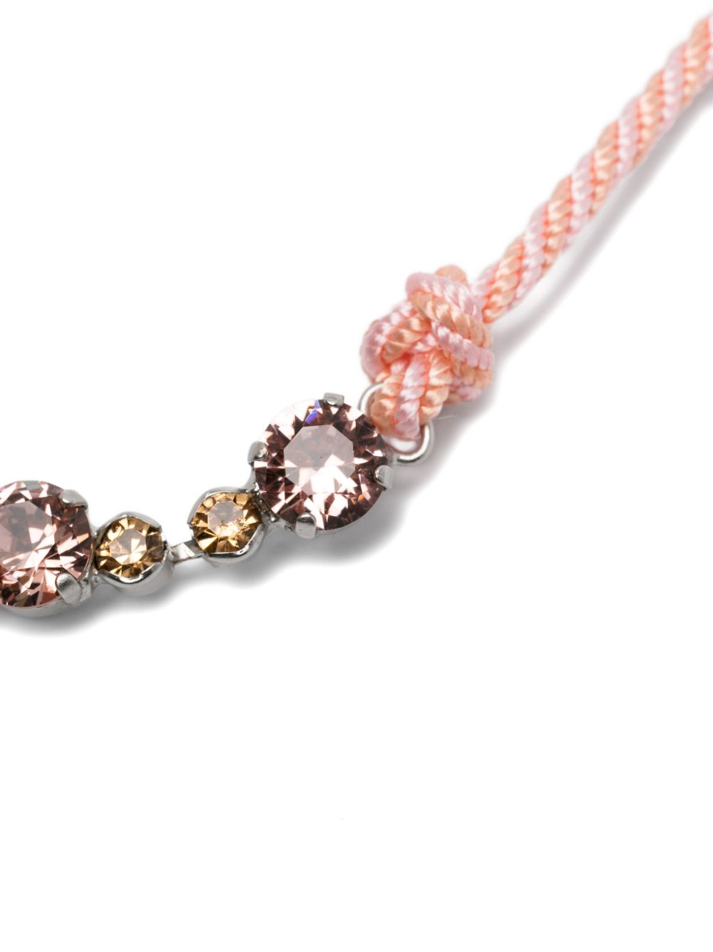Forte Forte Women Crystal Braided Necklace