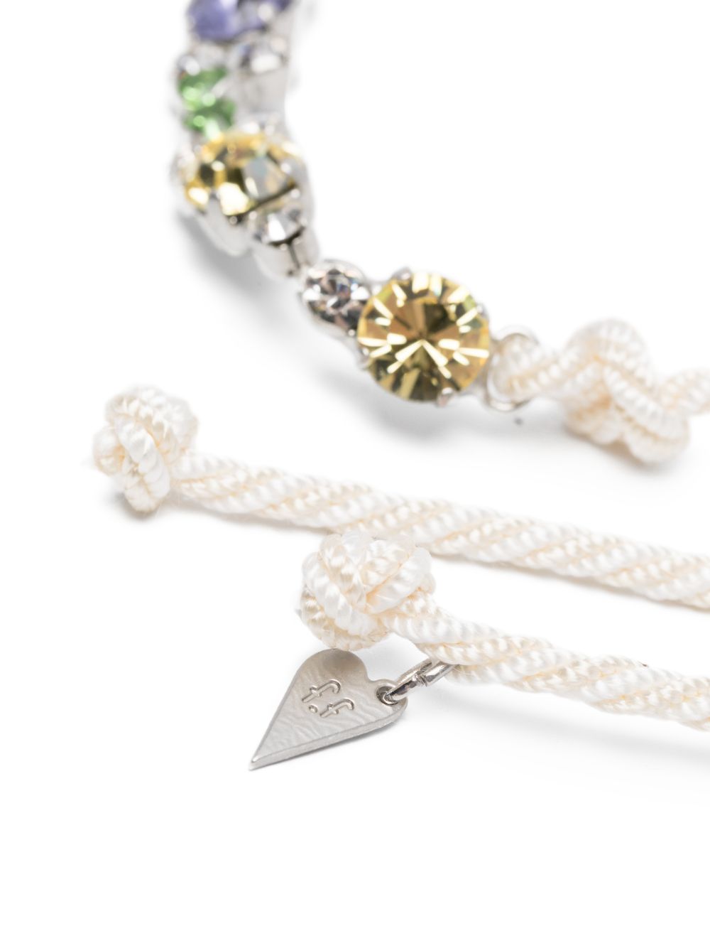 Forte Forte Women Crystal Braided Necklace FORTE FORTE