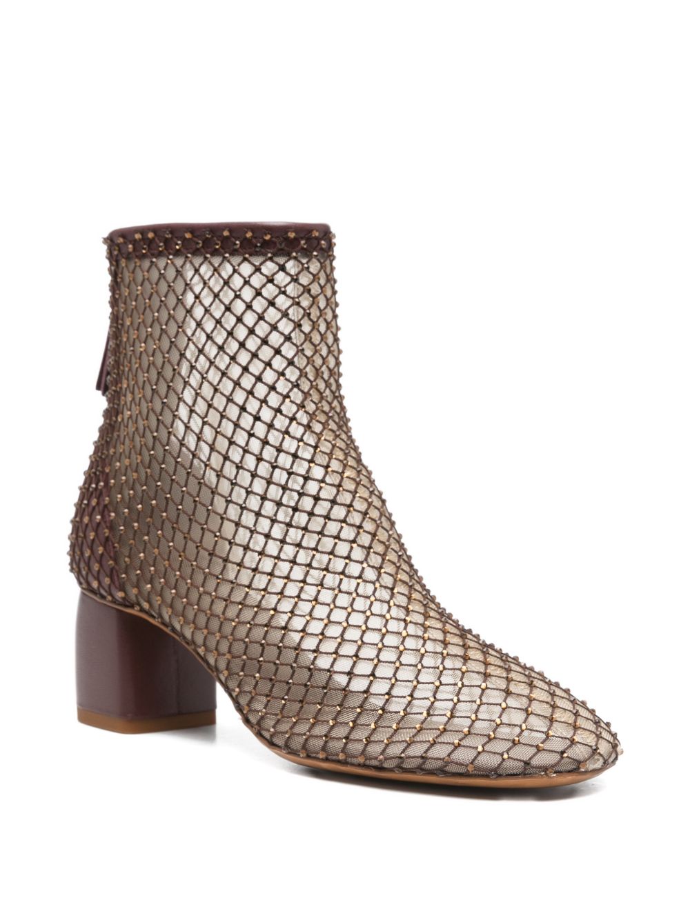 Forte Forte Women Strass Mesh Ankle Boots FORTE FORTE