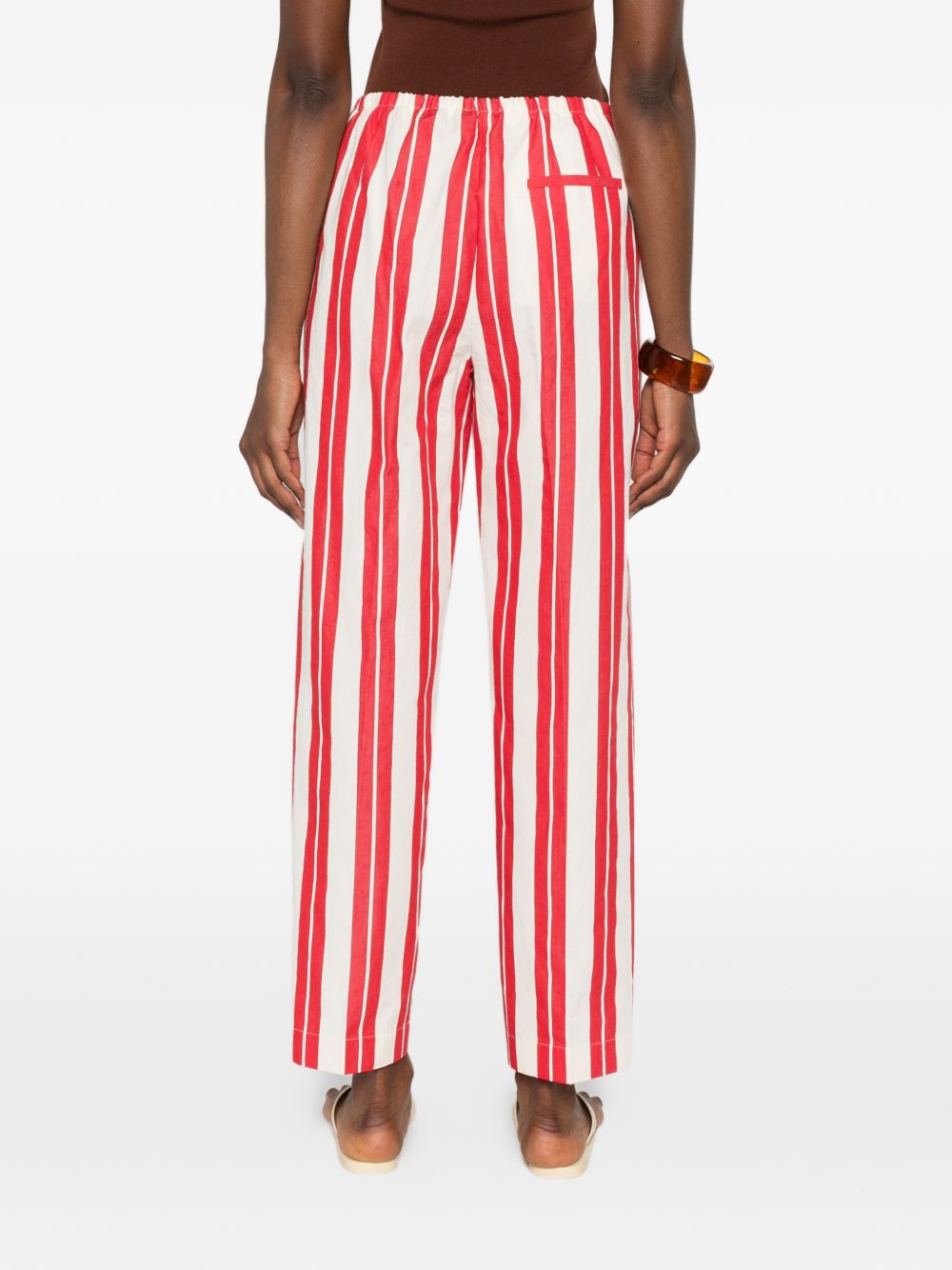 Forte Forte Women Striped Drawstring Trousers FORTE FORTE
