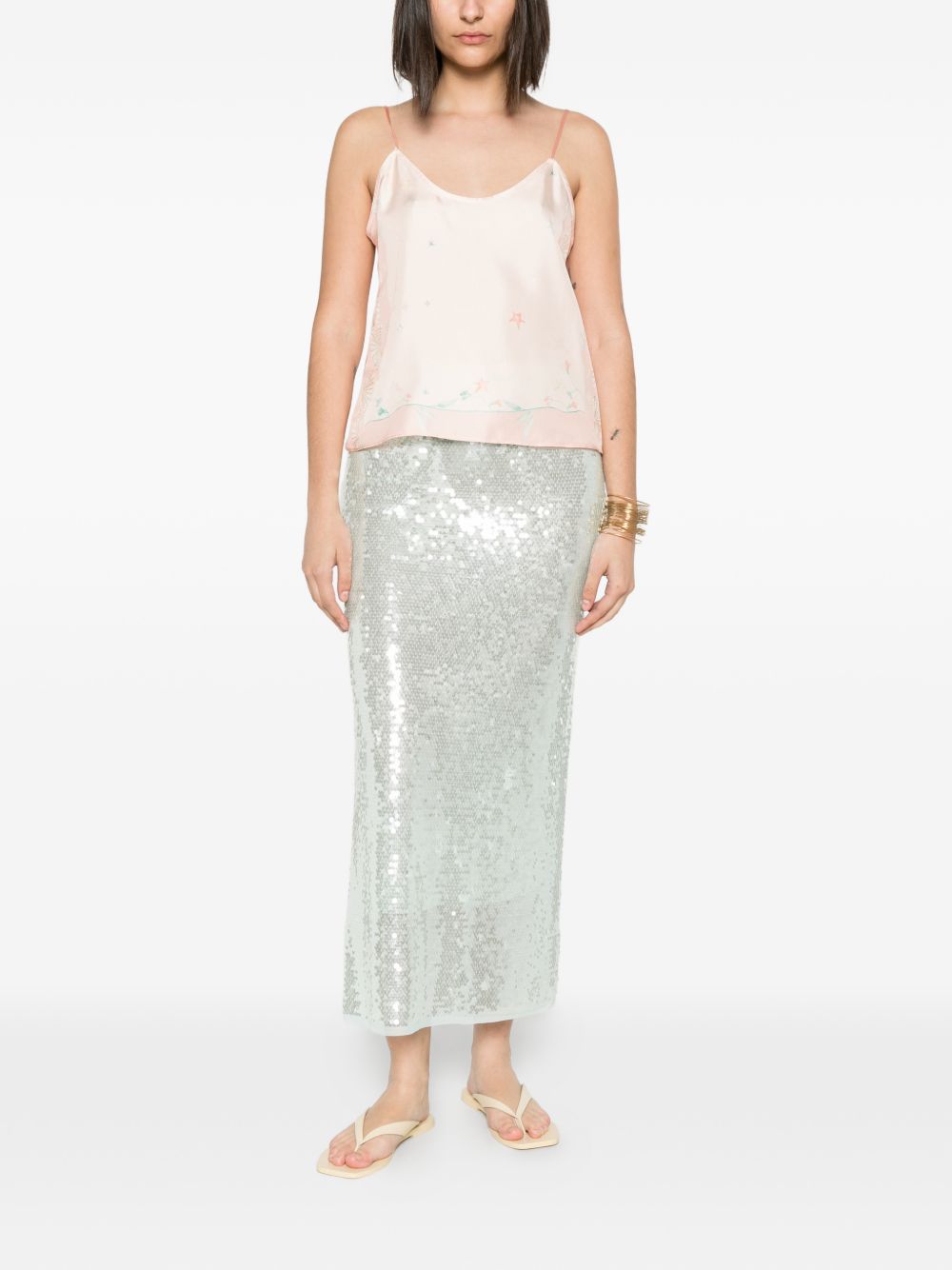 Forte Forte Women Sequined Long Skirt FORTE FORTE