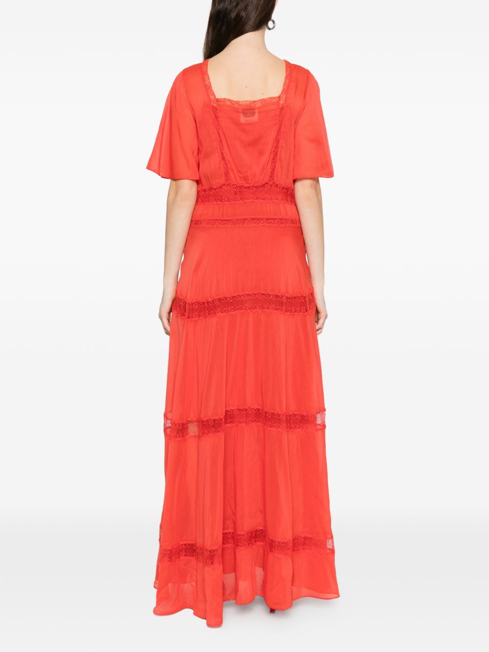 Forte Forte Women Cotton And Silk V-Necked Dress FORTE FORTE