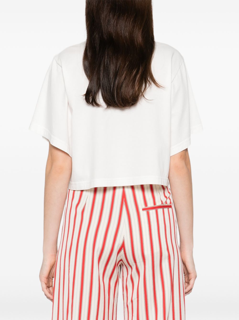 Forte Forte Women Embroidered Cotton T-Shirt FORTE FORTE