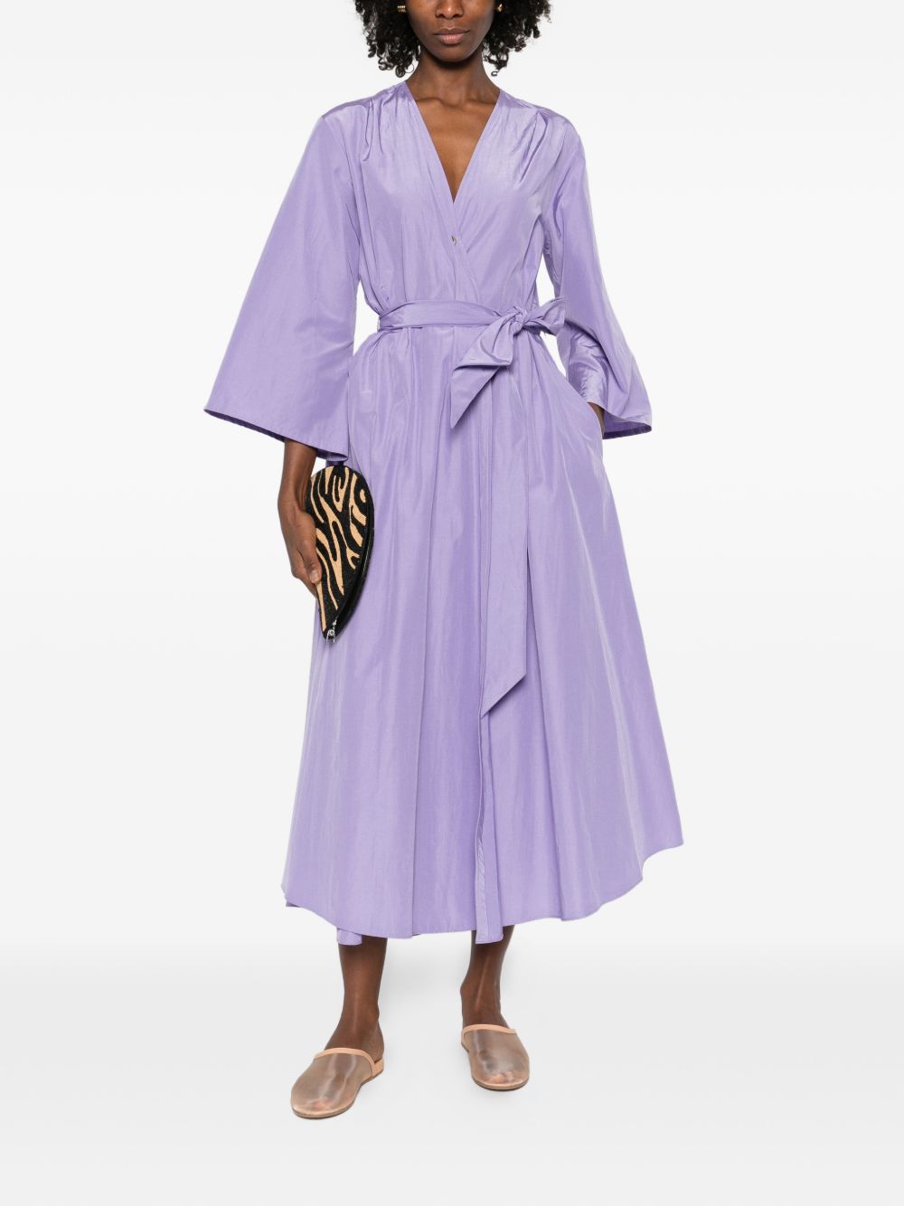 Forte Forte Women Cotton Blend Midi Dress FORTE FORTE