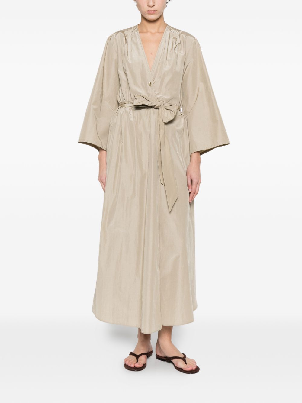 Forte Forte Women Cotton Blend Midi Dress FORTE FORTE