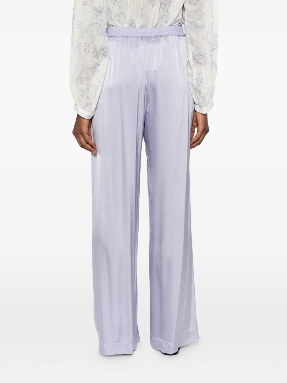 Forte Forte Women Silk Satin Trousers FORTE FORTE