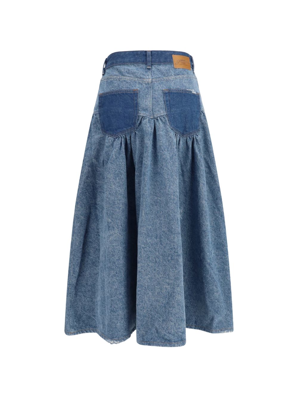 Ganni Women Denim Long Skirt GANNI