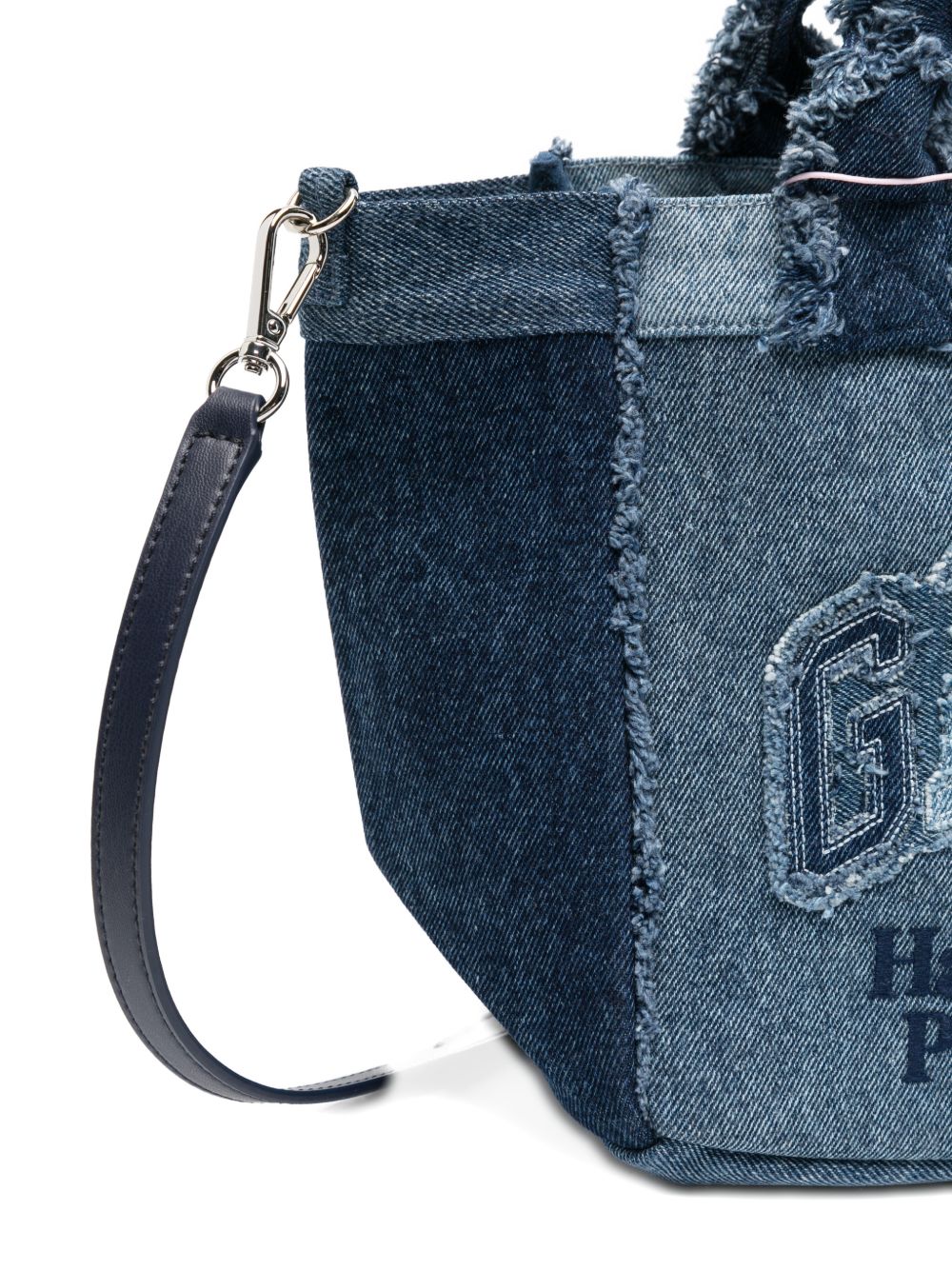 Ganni Women Denim Small Tote Bag GANNI