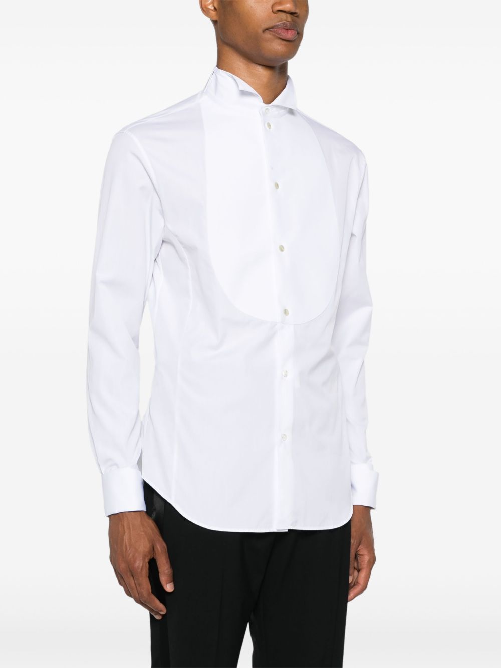 Giorgio Armani Men Cotton Smoking Shirt GIORGIO ARMANI