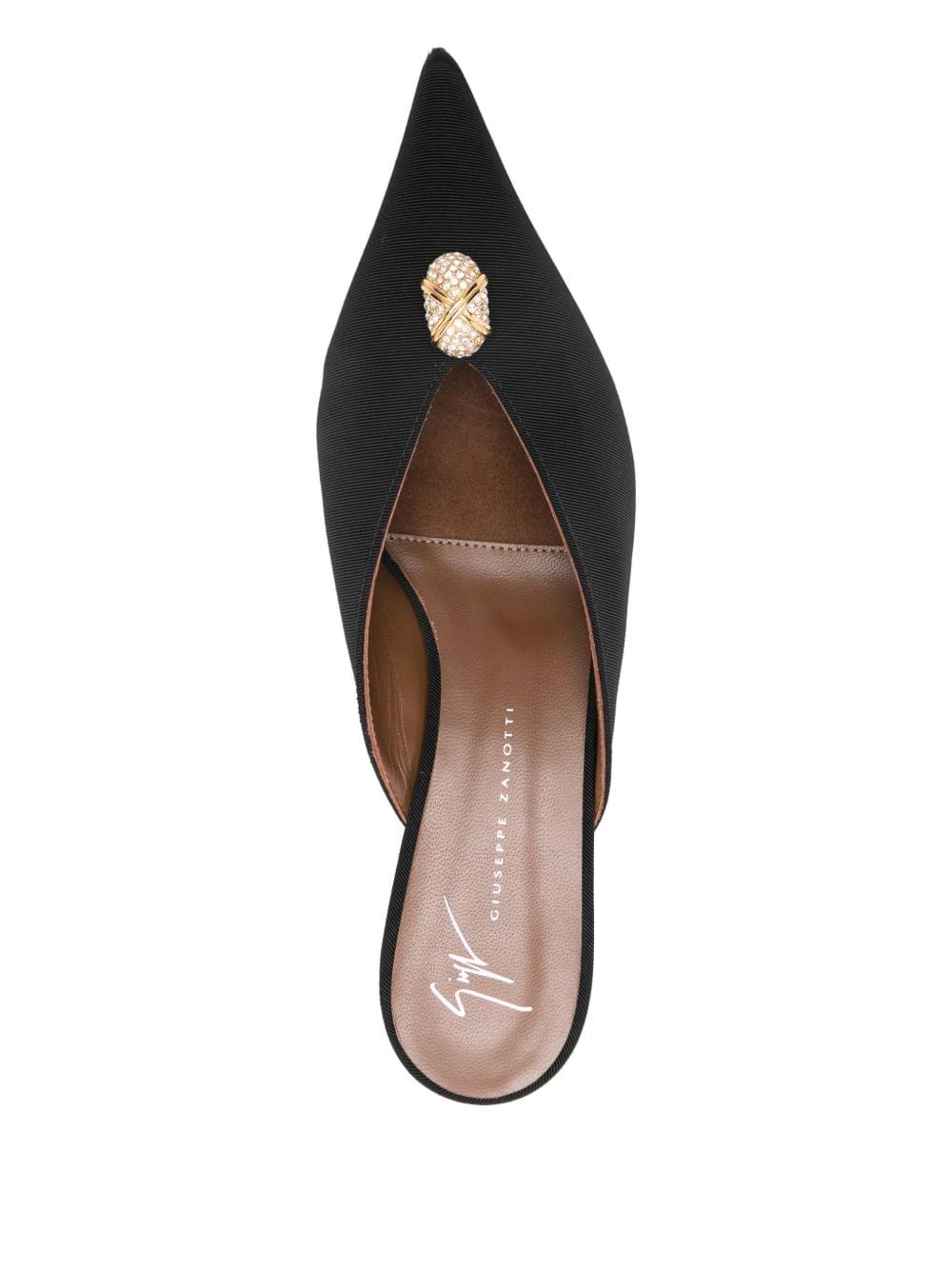 Giuseppe Zanotti Women Carole Leather Mules GIUSEPPE ZANOTTI
