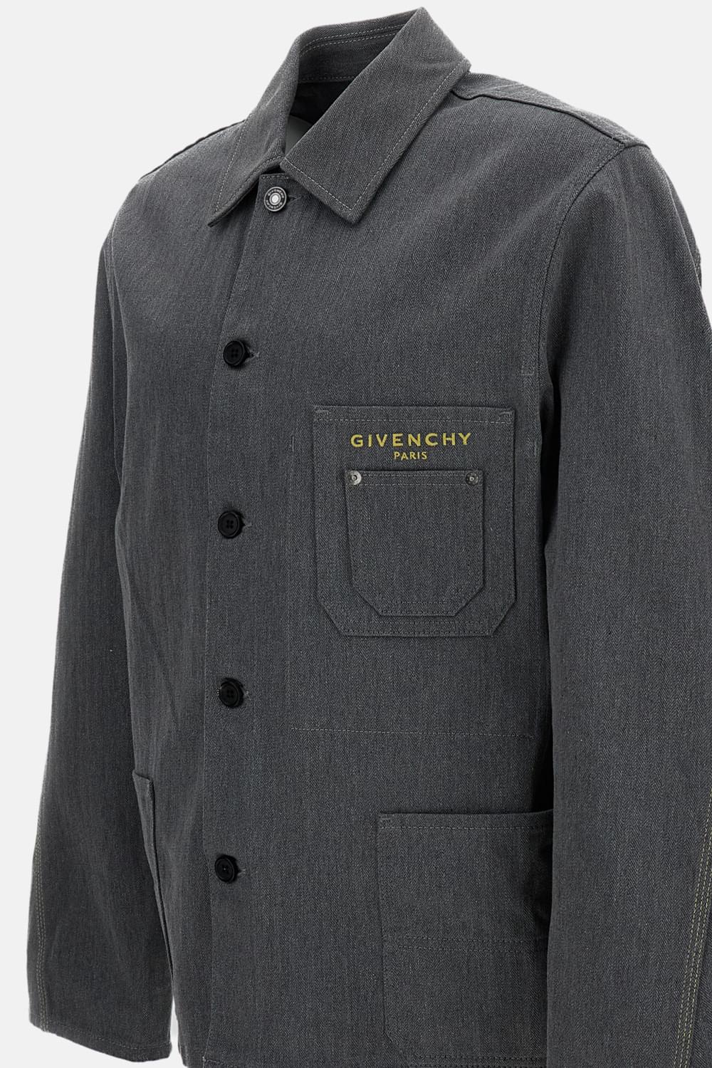 Givenchy Men Jacket With Patch Pockets GIVENCHY
