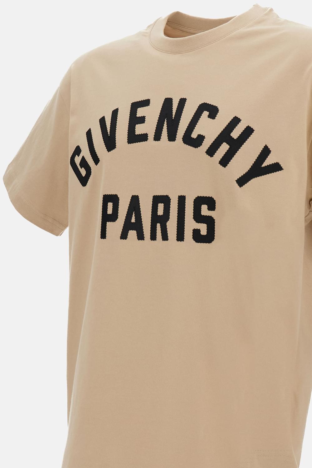Givenchy Men Logo Cotton T-Shirt GIVENCHY