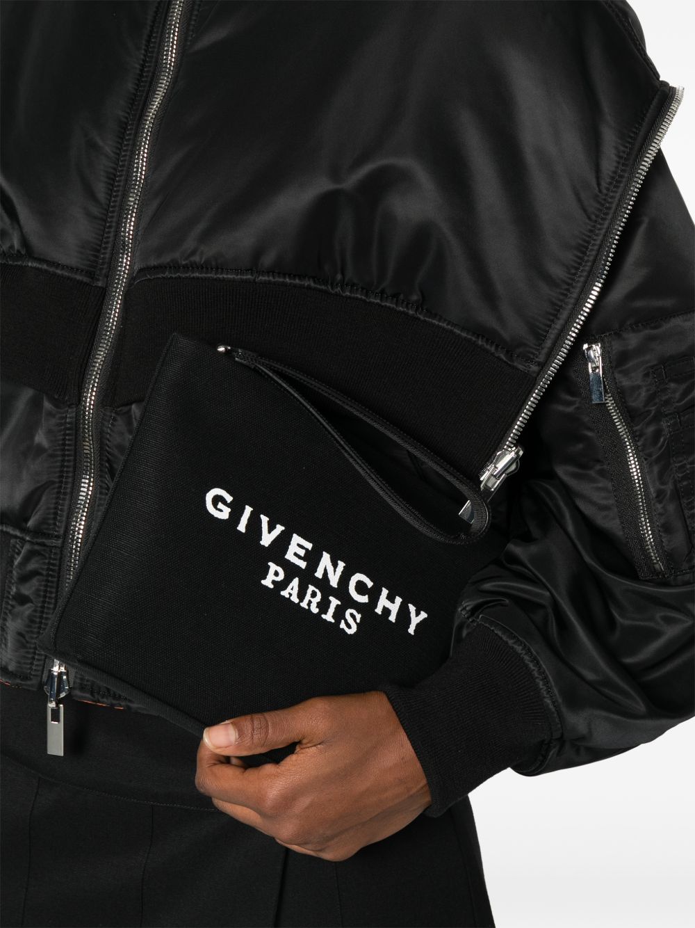 Givenchy Women Logo Cotton Pouch GIVENCHY