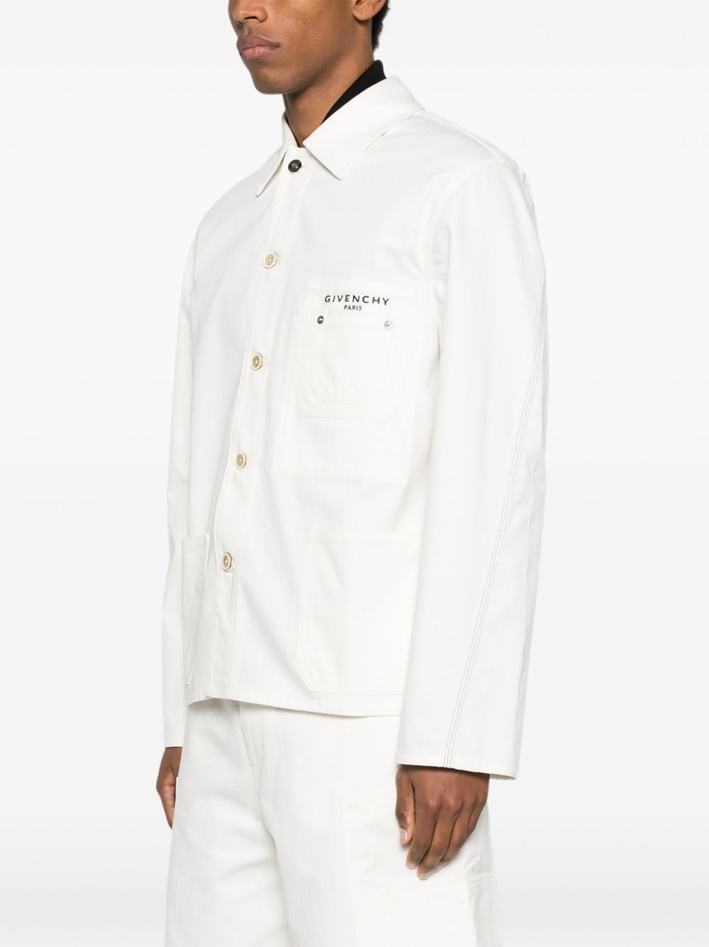 Givenchy Men Denim Cotton Jacket GIVENCHY