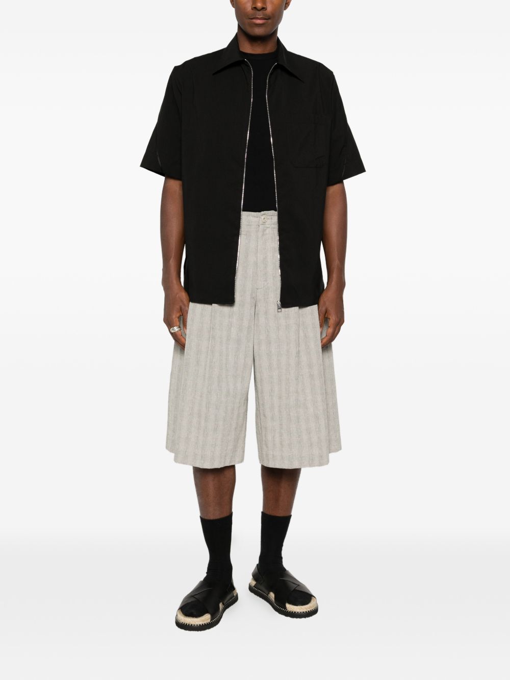 Givenchy Men Zipped Shirt GIVENCHY