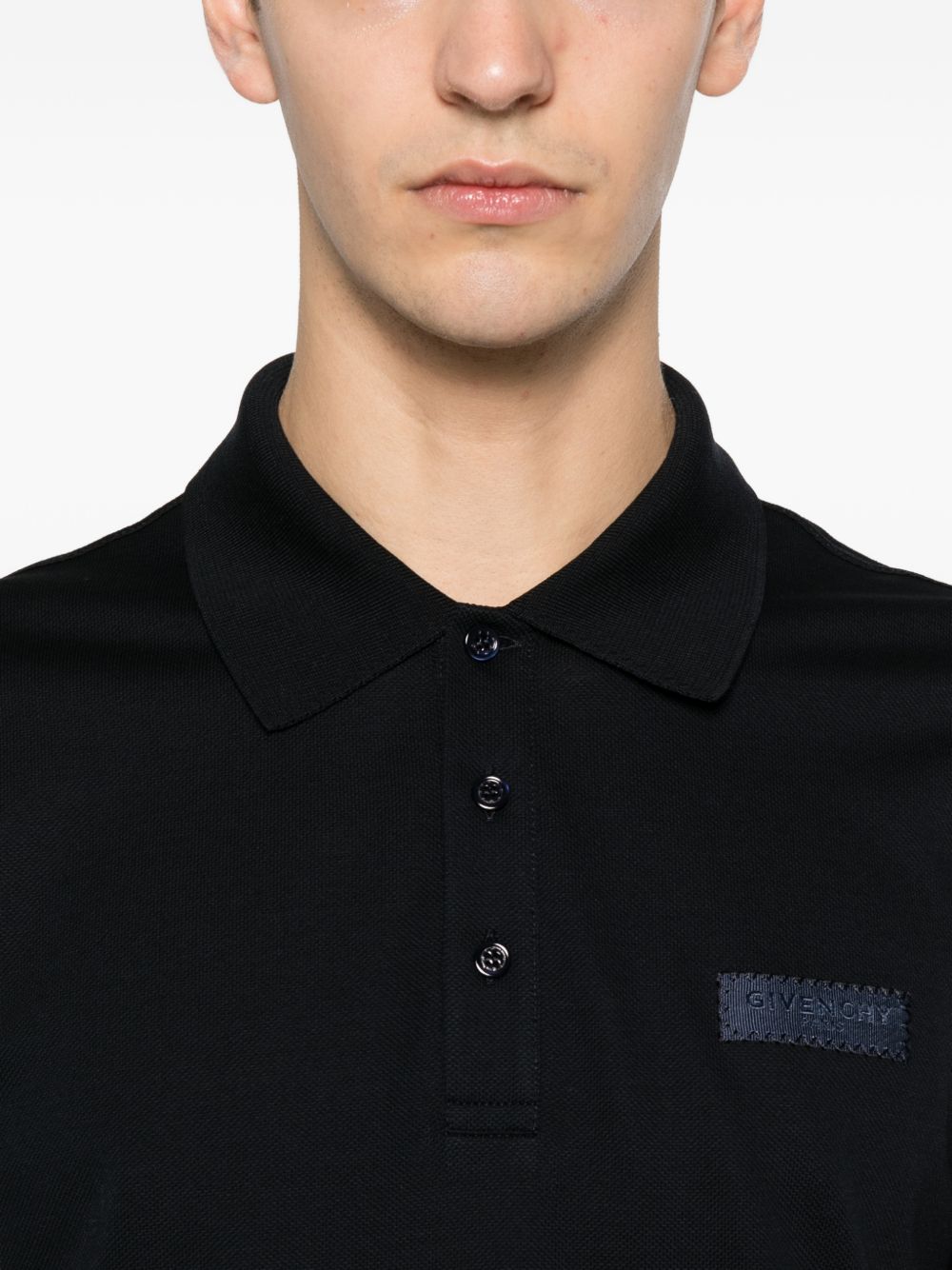 Givenchy Men Cotton Polo Shirt GIVENCHY