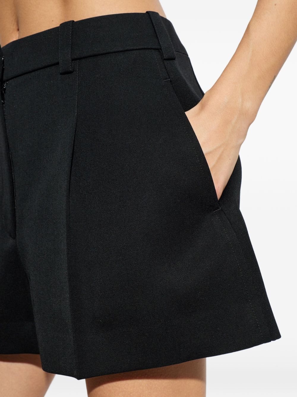 Givenchy Women Wool Pleated Shorts GIVENCHY