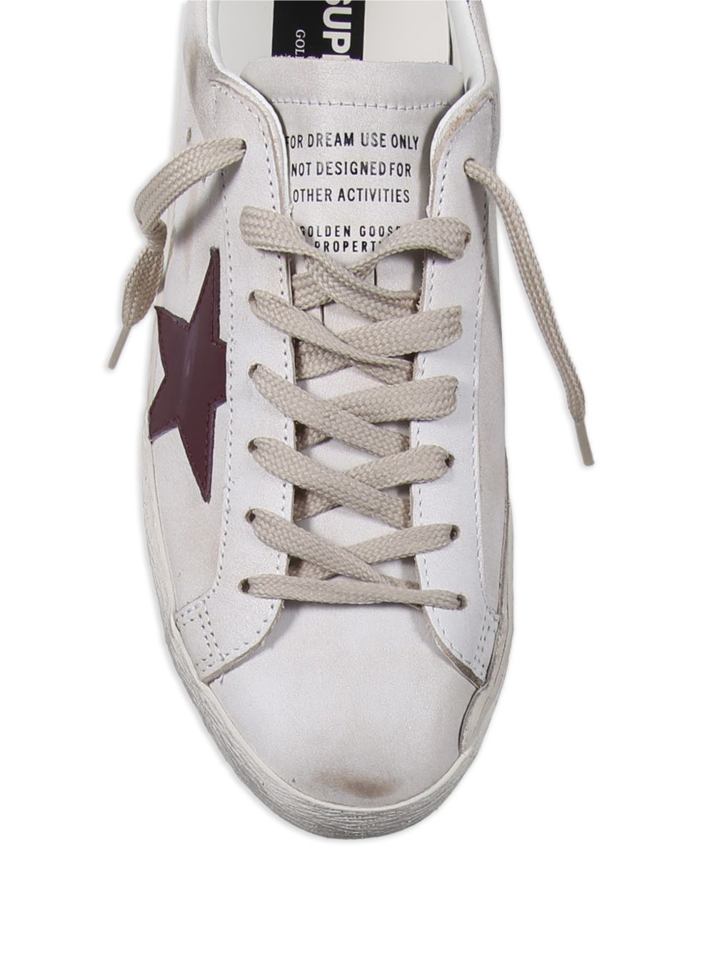 Golden Goose Men Super-Star Leather Sneakers GOLDEN GOOSE