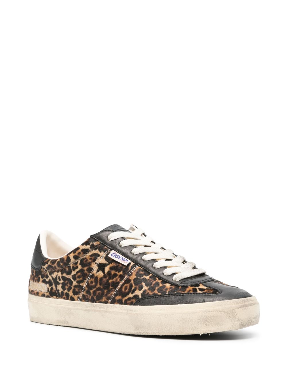 Golden Goose Men Soul-Star Leather Sneakers GOLDEN GOOSE