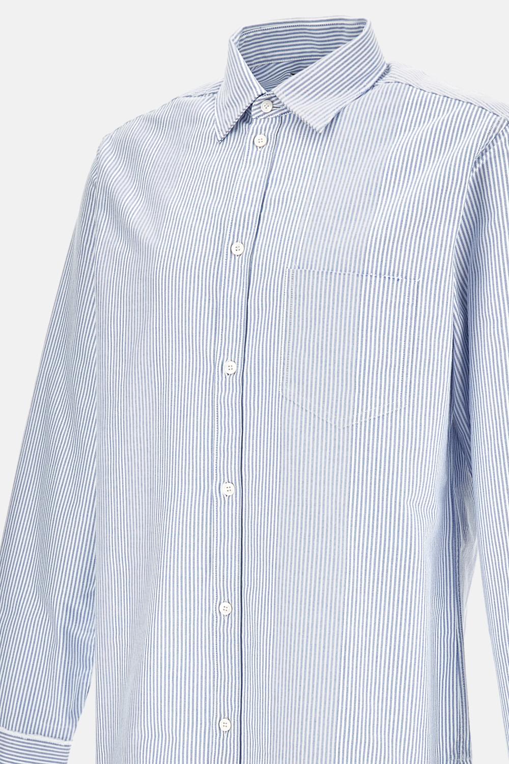 Golden Goose Men Striped Cotton Shirt GOLDEN GOOSE