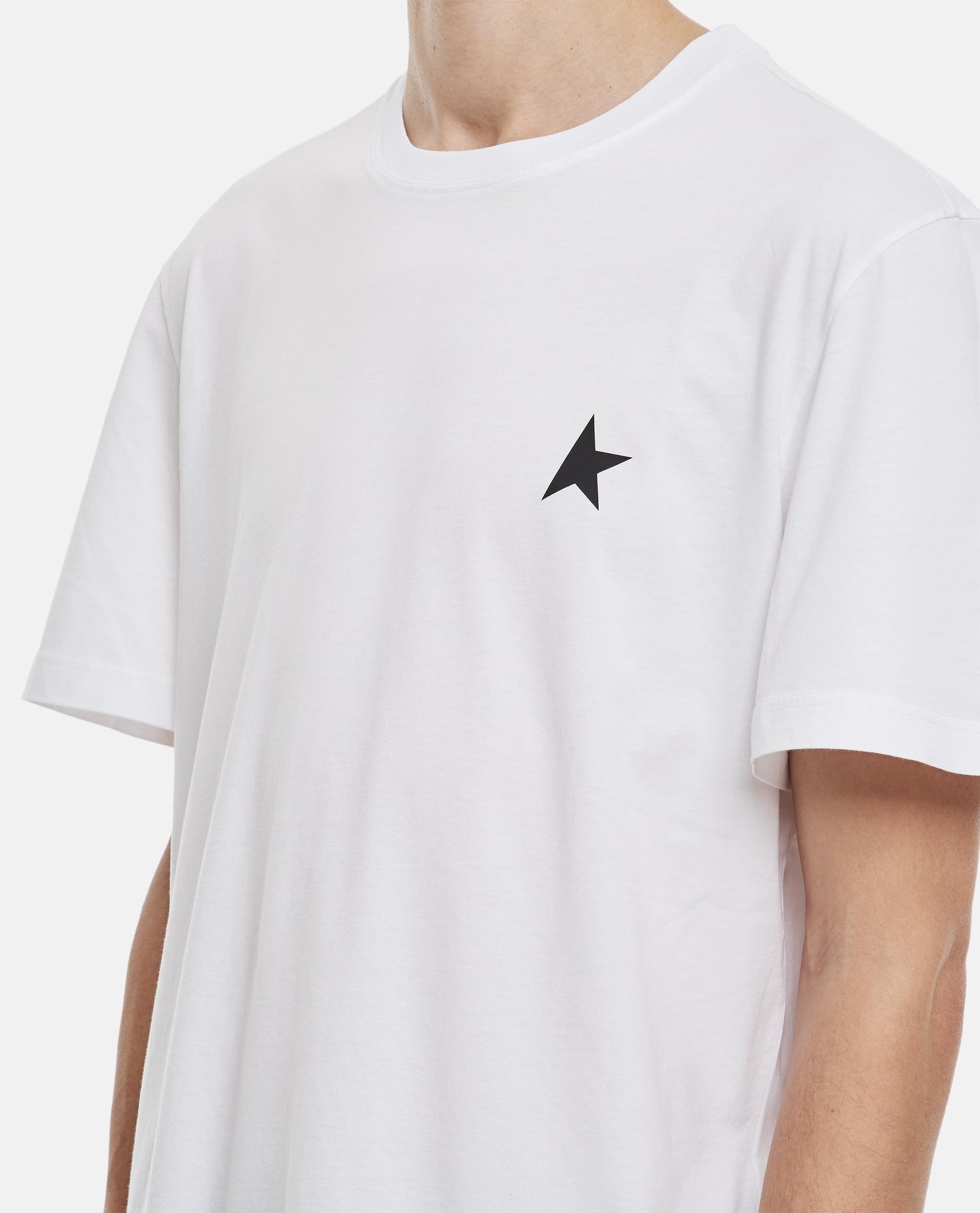 Golden Goose Men Star Cotton T-Shirt GOLDEN GOOSE