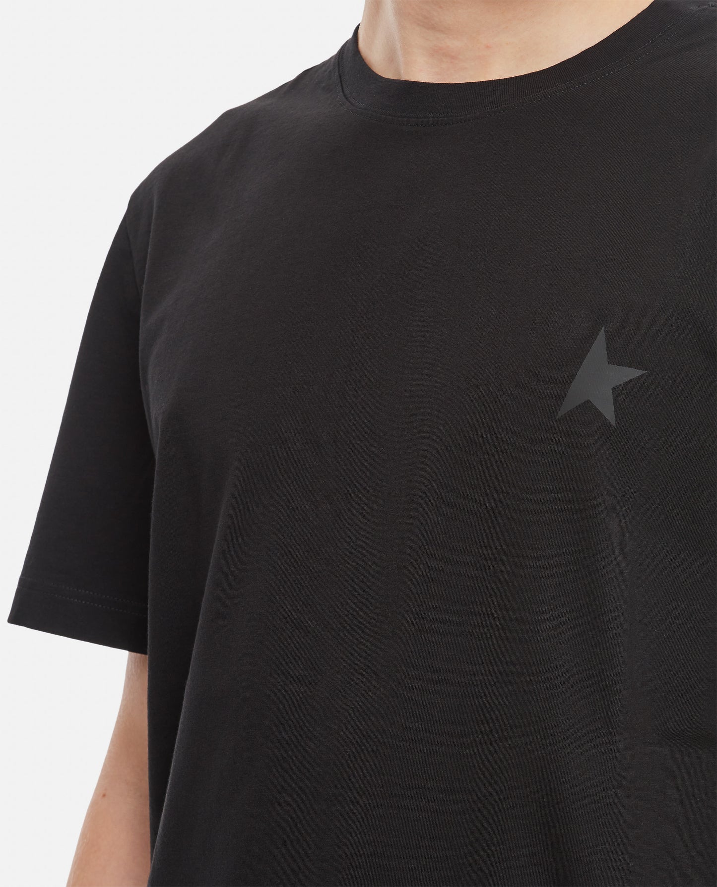 Golden Goose Men Star Cotton T-Shirt GOLDEN GOOSE