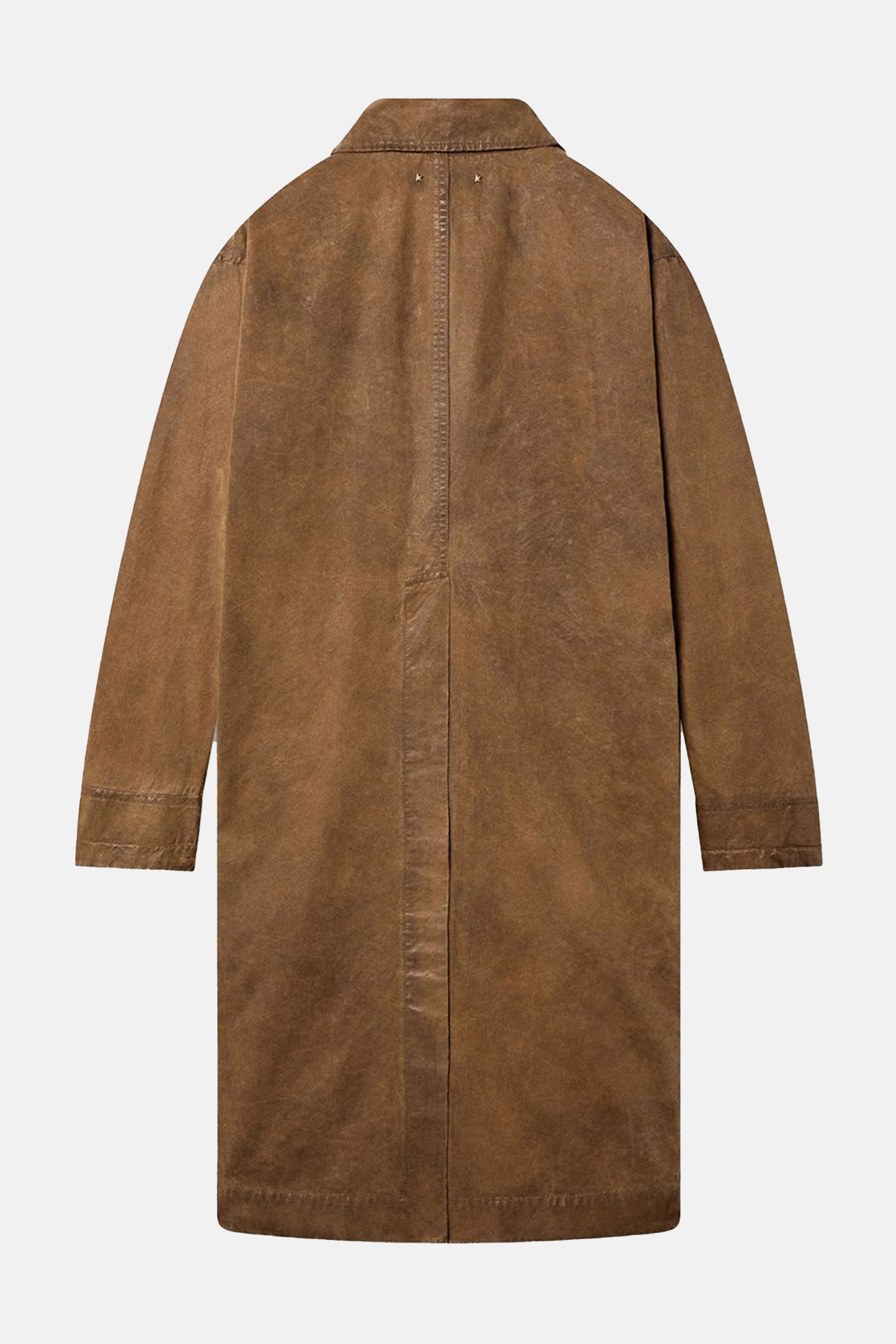 Golden Goose Women Waxed Twill Trench Coat GOLDEN GOOSE