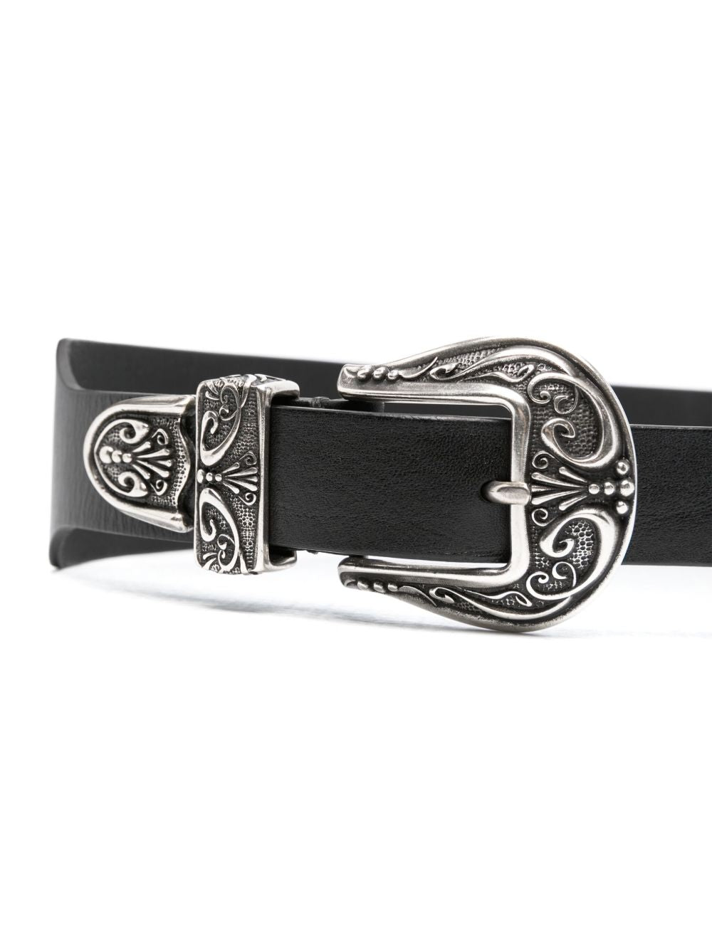 Golden Goose Women Double Buckle Leather Belt GOLDEN GOOSE