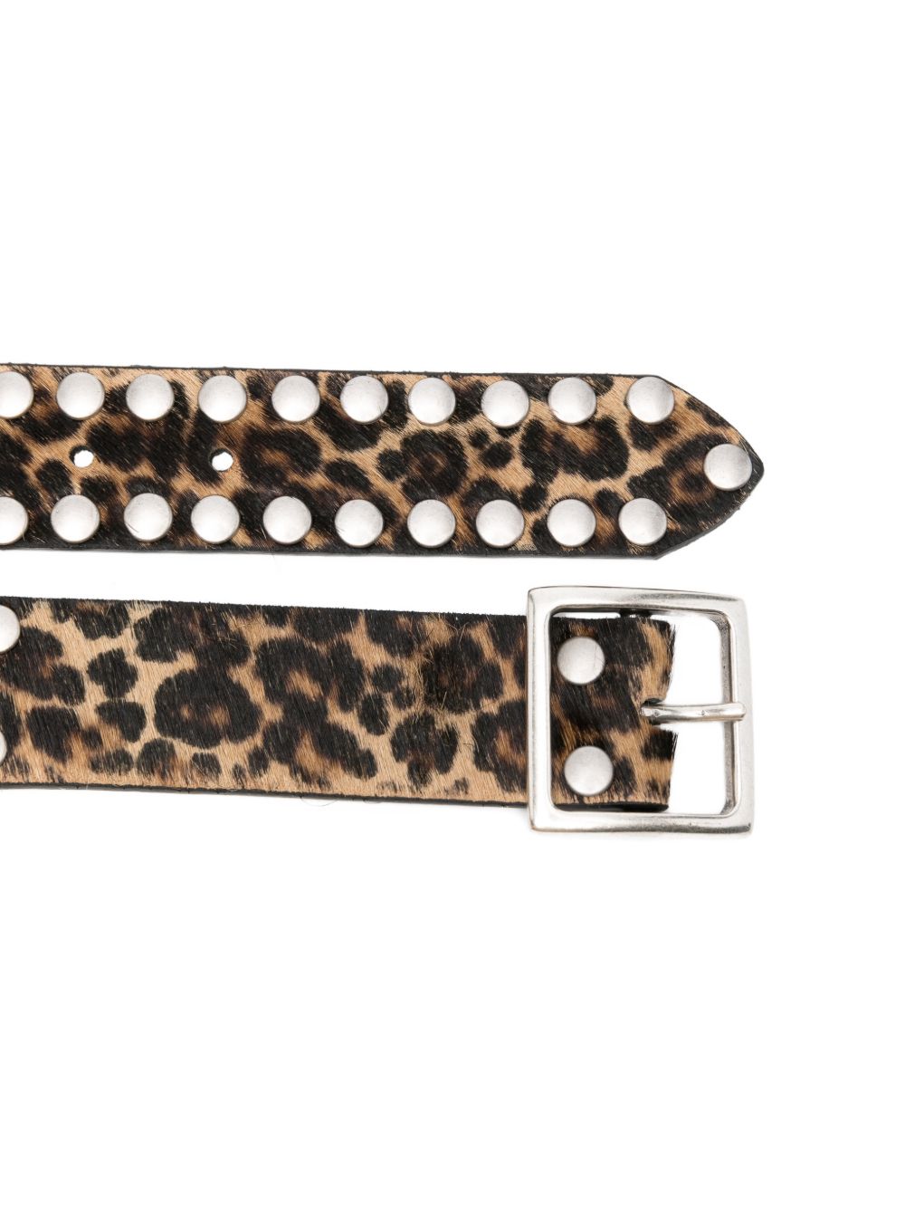 Golden Goose Women Leo Studded Leather Belt GOLDEN GOOSE